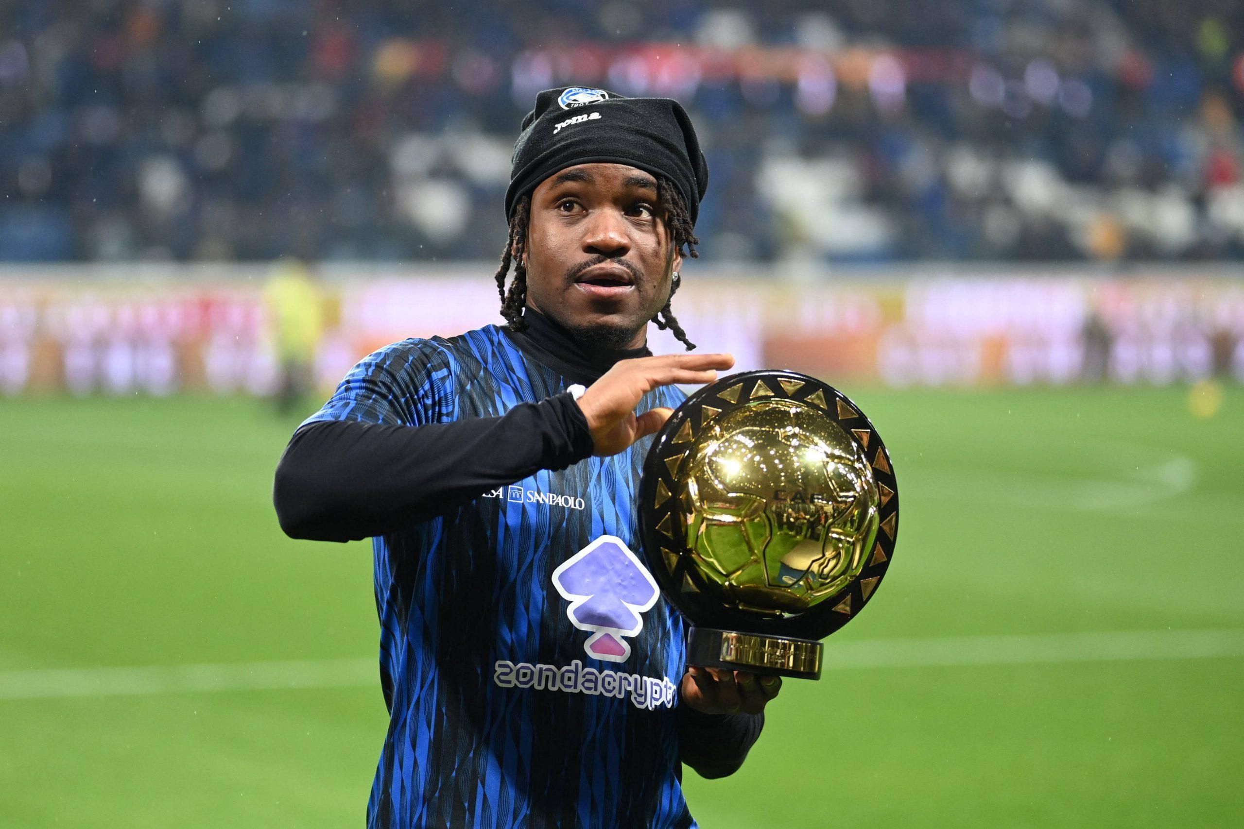 Ademola Lookman of Atalanta Bc with best CAF awards