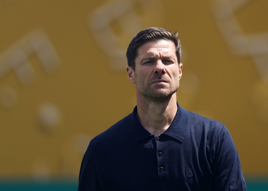 Xabi Alonso Head coach of Real Madrid during the Paris Saint Germain vs Real Madrid