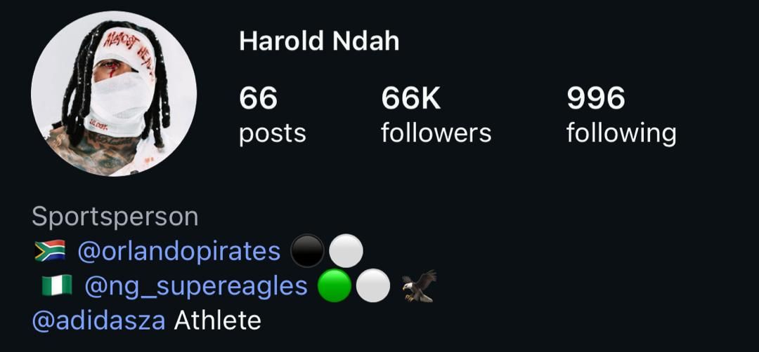 Olisa Ndah's social media page