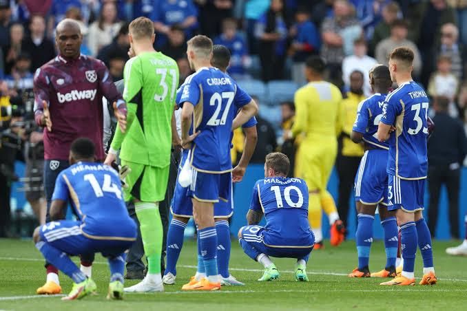 Leicester City relegated