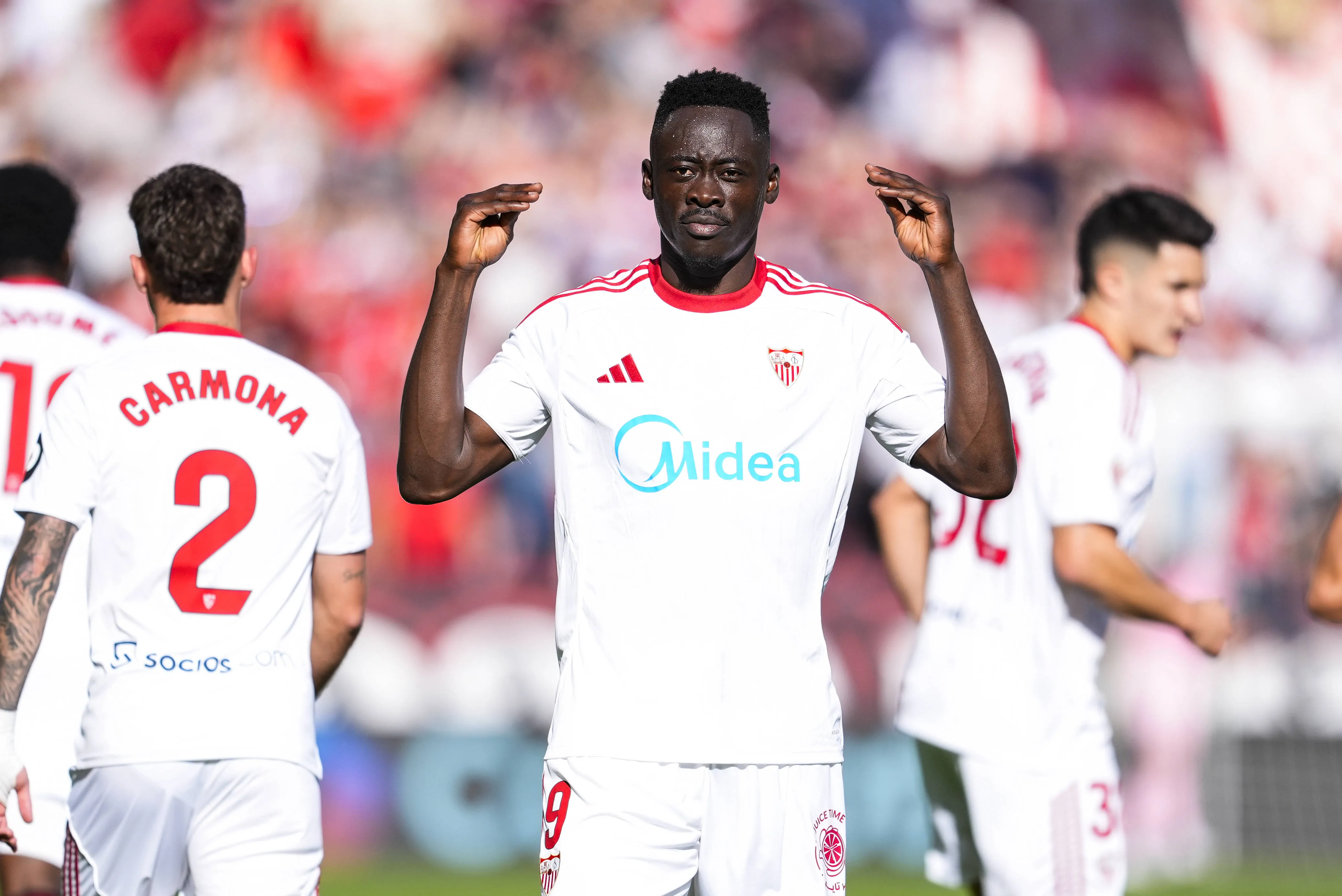 Akor Adams of Sevilla FC