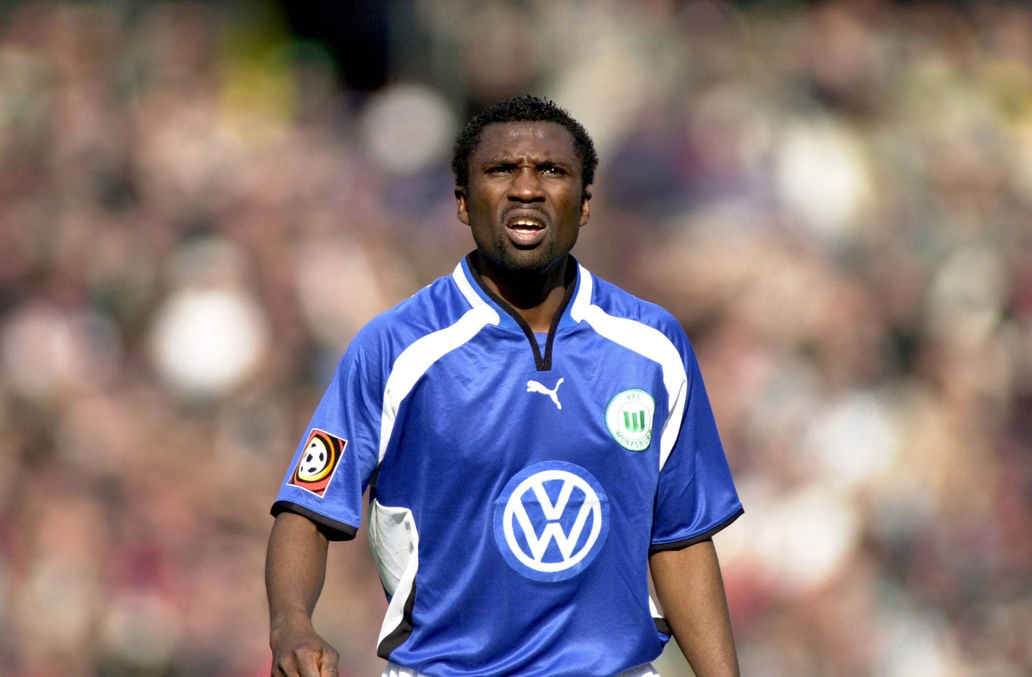 Former Super Eagles star Jonathan in action for