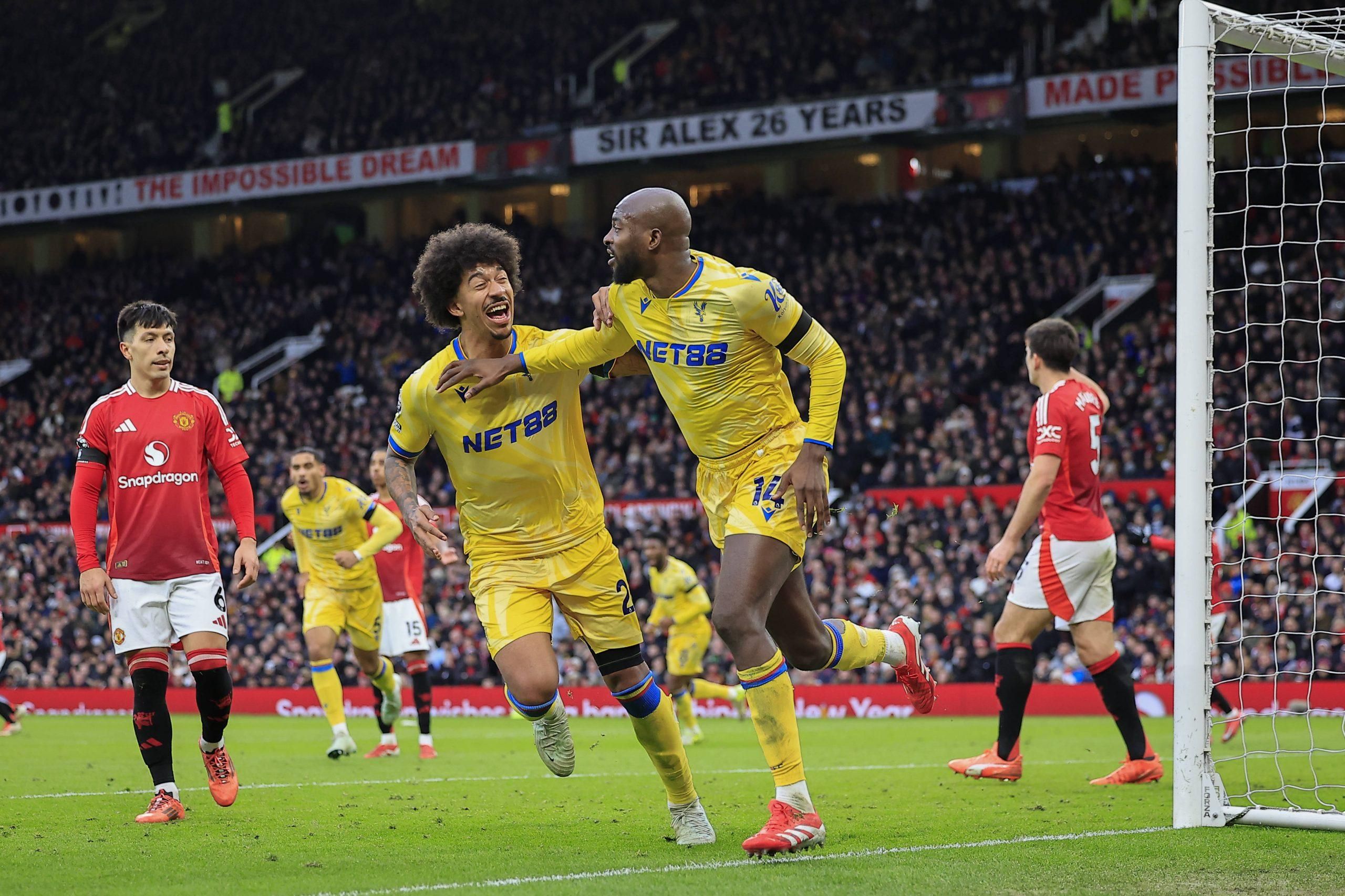 Jean-Philippe Mateta after scoring for Crystal Palace (Imago)