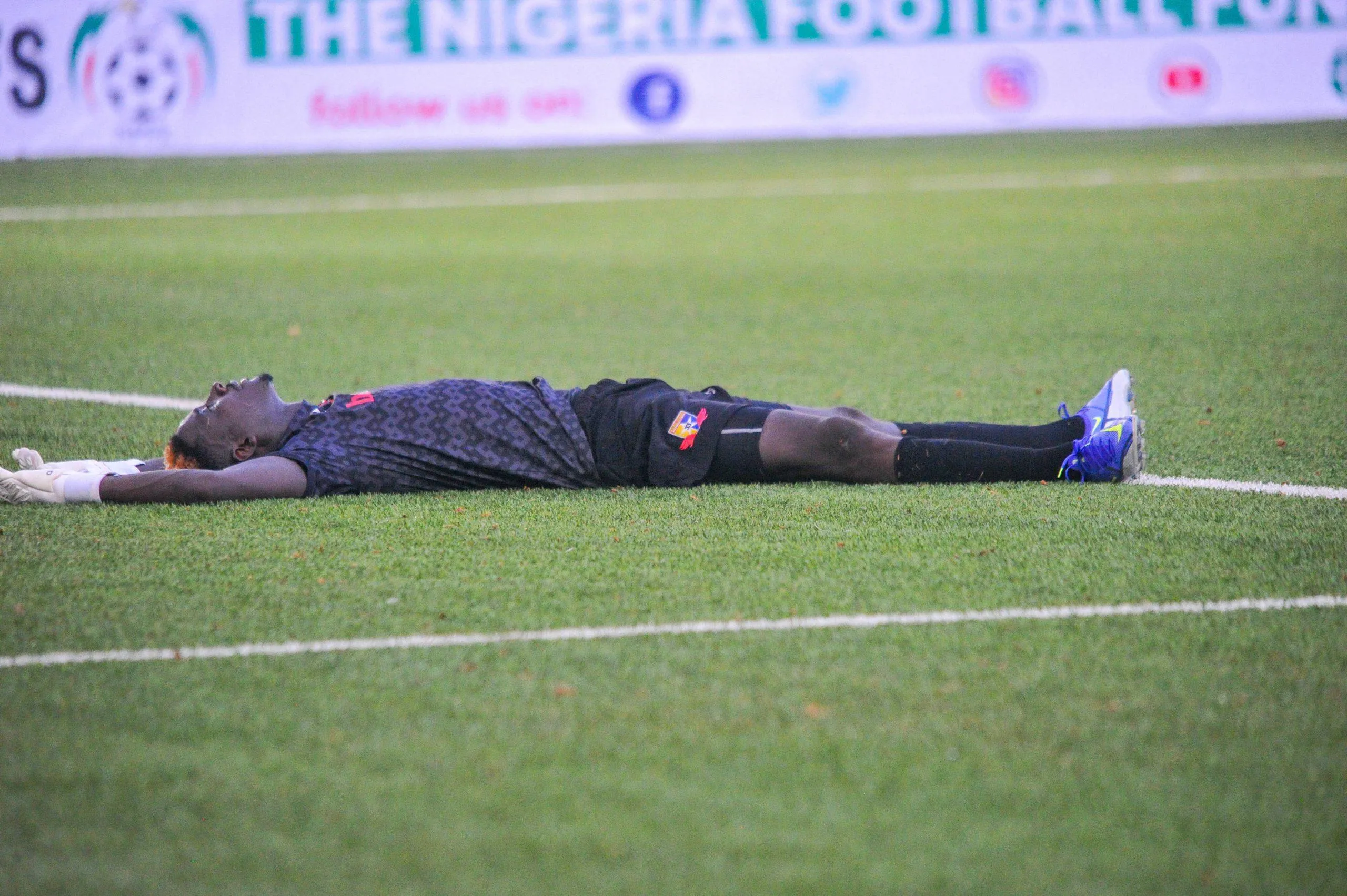Bankole Kayode of Remo during the Nigeria Professional Football League NPFL - Super League 6 match between Rivers United and Remo Stars