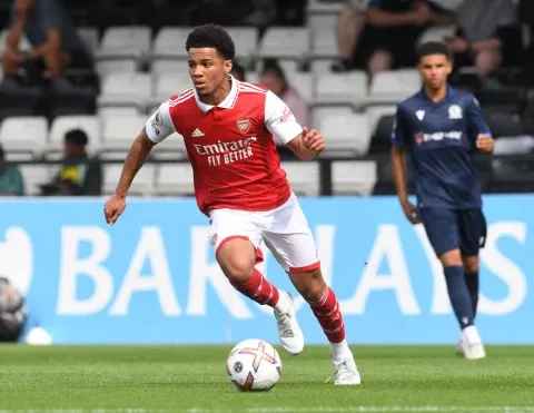 Meet Ethan Nwaneri, 15-year-old Nigeria eligible player who is in Arsenal squad to face Brentford