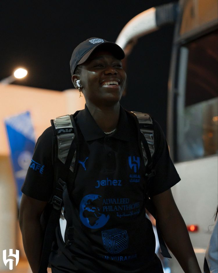 Nigeria and Al Hilal star Asisat Oshoala
