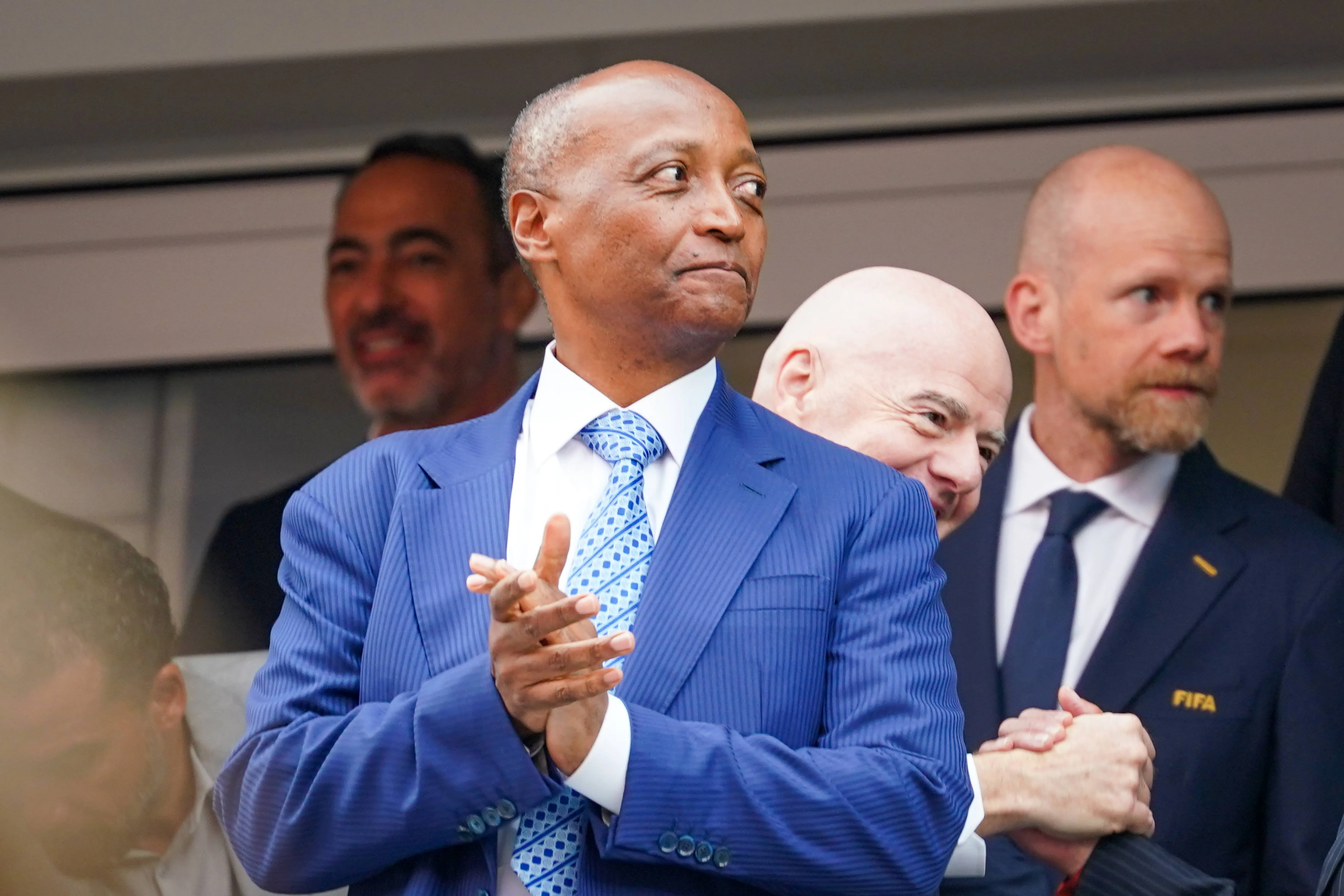 Patrice Motsepe, President of the Confederation of African Football CAF
