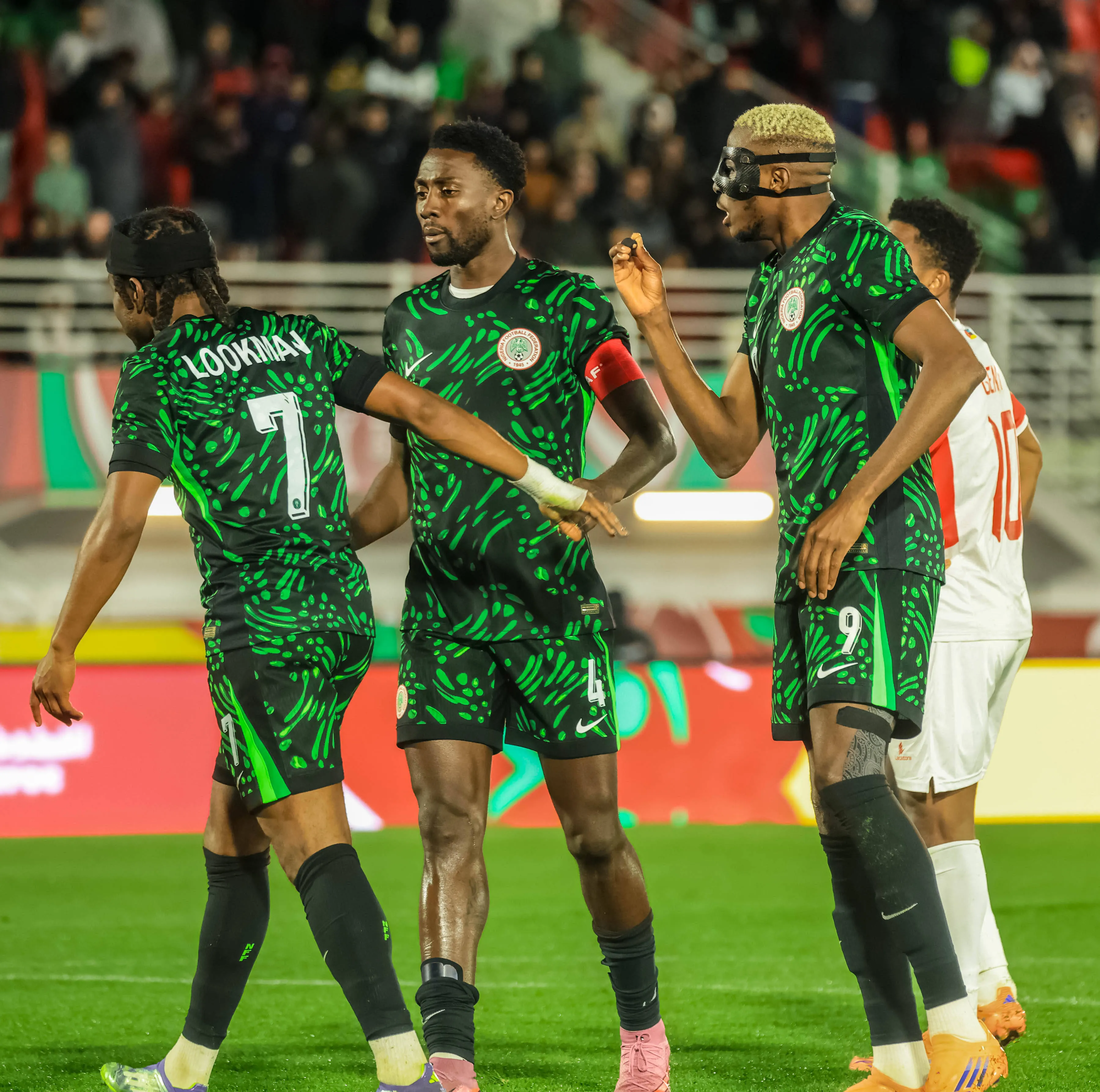Ademola Lookman and Victor Osimhen 