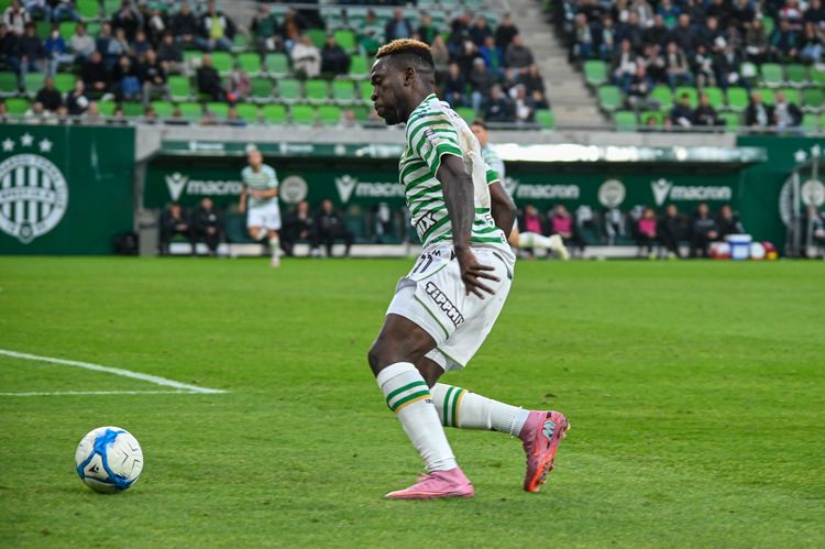 Nigeria and Ferencváros forward Bamidele Isa Yusuf