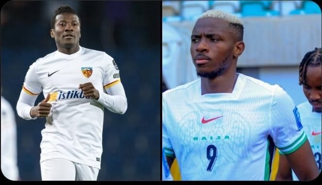 Did Asamoah Gyan accuse Victor Osimhen of faking Rwanda injury? Ghana legend breaks silence