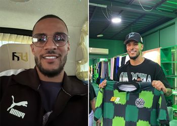 Photos: Super Eagles star William Troost-Ekong arrives in Nigeria ahead of charity foundation launch