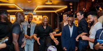 Watch: Arsenal star Bukayo Saka pays visit to Lagos, rekindling Nigerian roots