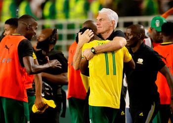 “We can shock them again” – South Africa coach Broos aims to ambush Nigeria’s Finidi like AFCON Peseiro