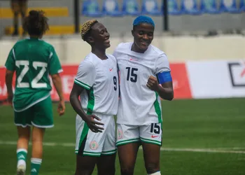 Nigeria 2-0 Algeria: Atletico Madrid star Ajibade’s brace powers Super Falcons to friendly win (WATCH)