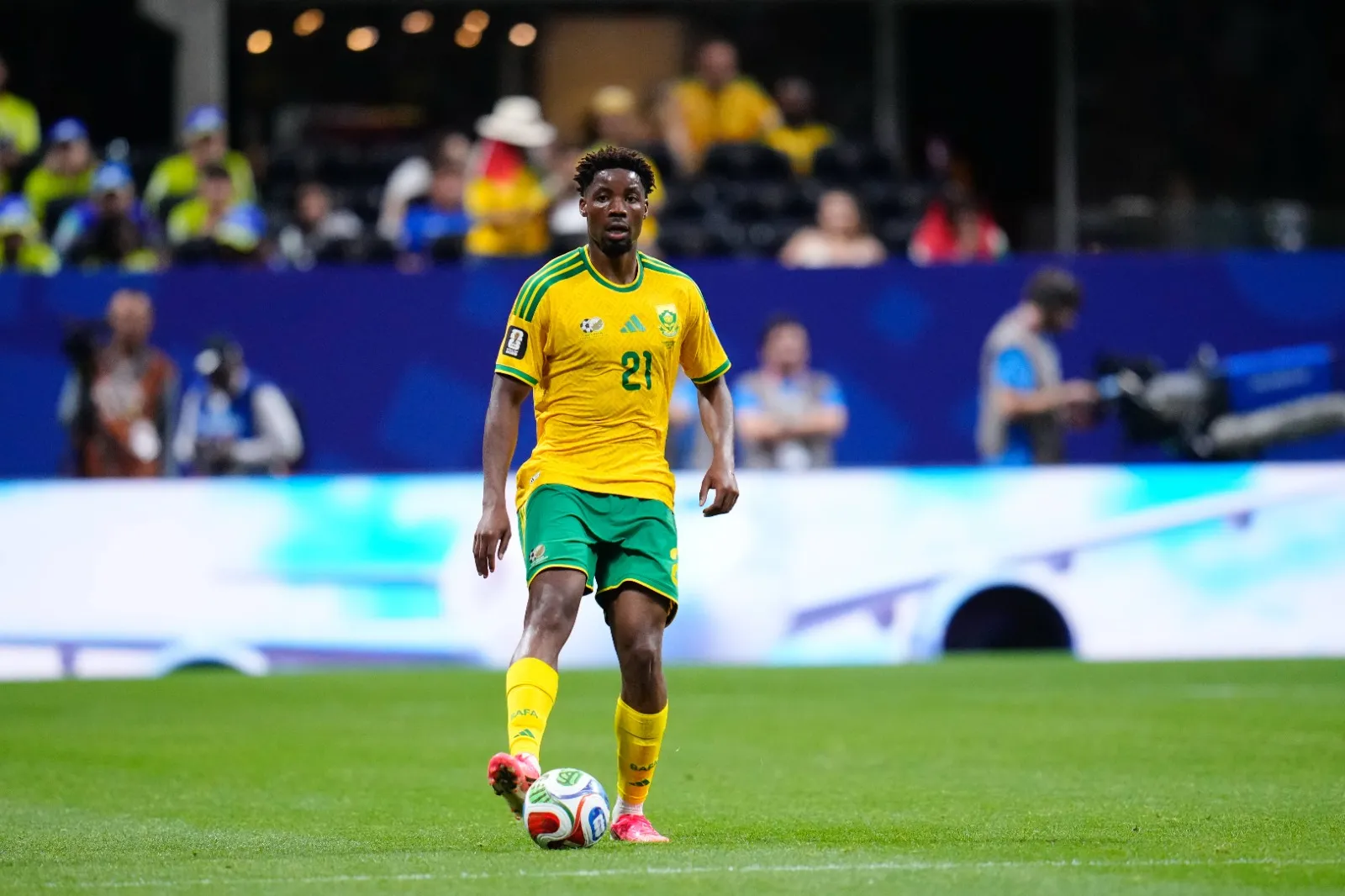 Ime Okon for South Africa at the World Cup