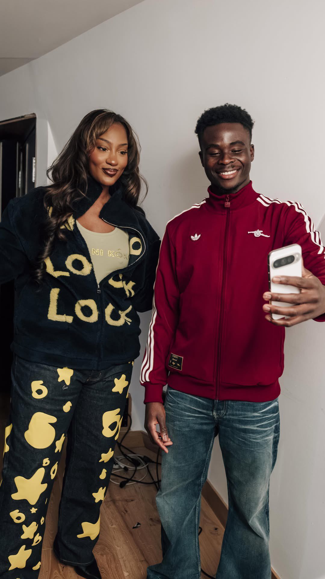 Tems teams up with Bukayo Saka