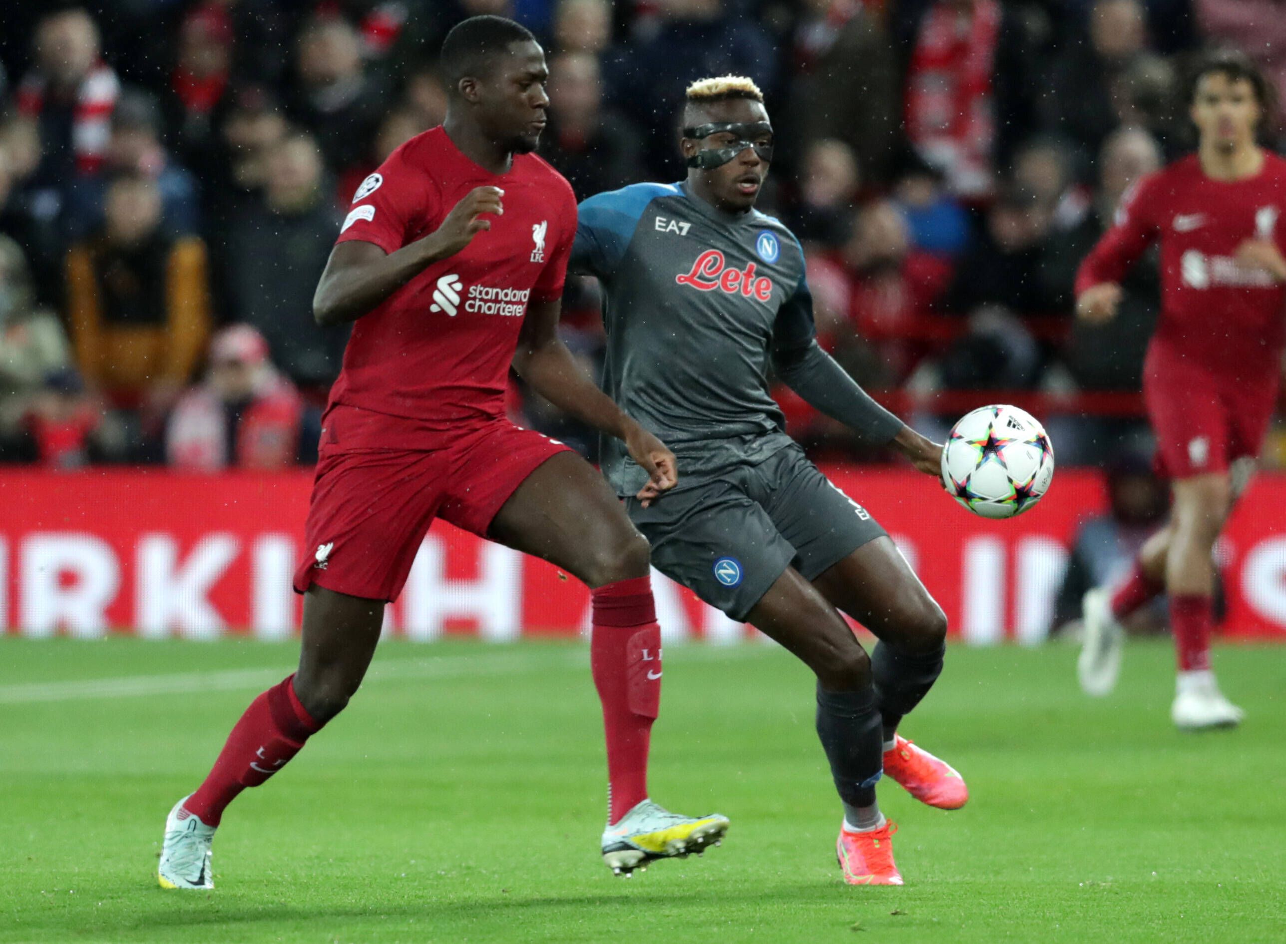 Ibrahima Konate 5 Liverpool and Victor Osimhen