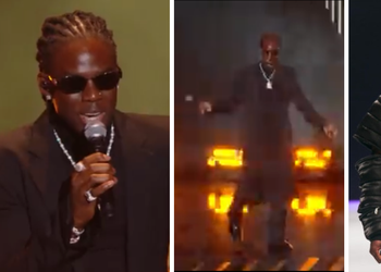 Like Davido at the World Cup, Burna Boy, Tems and Rema take Afrobeats to NBA All-Star Game