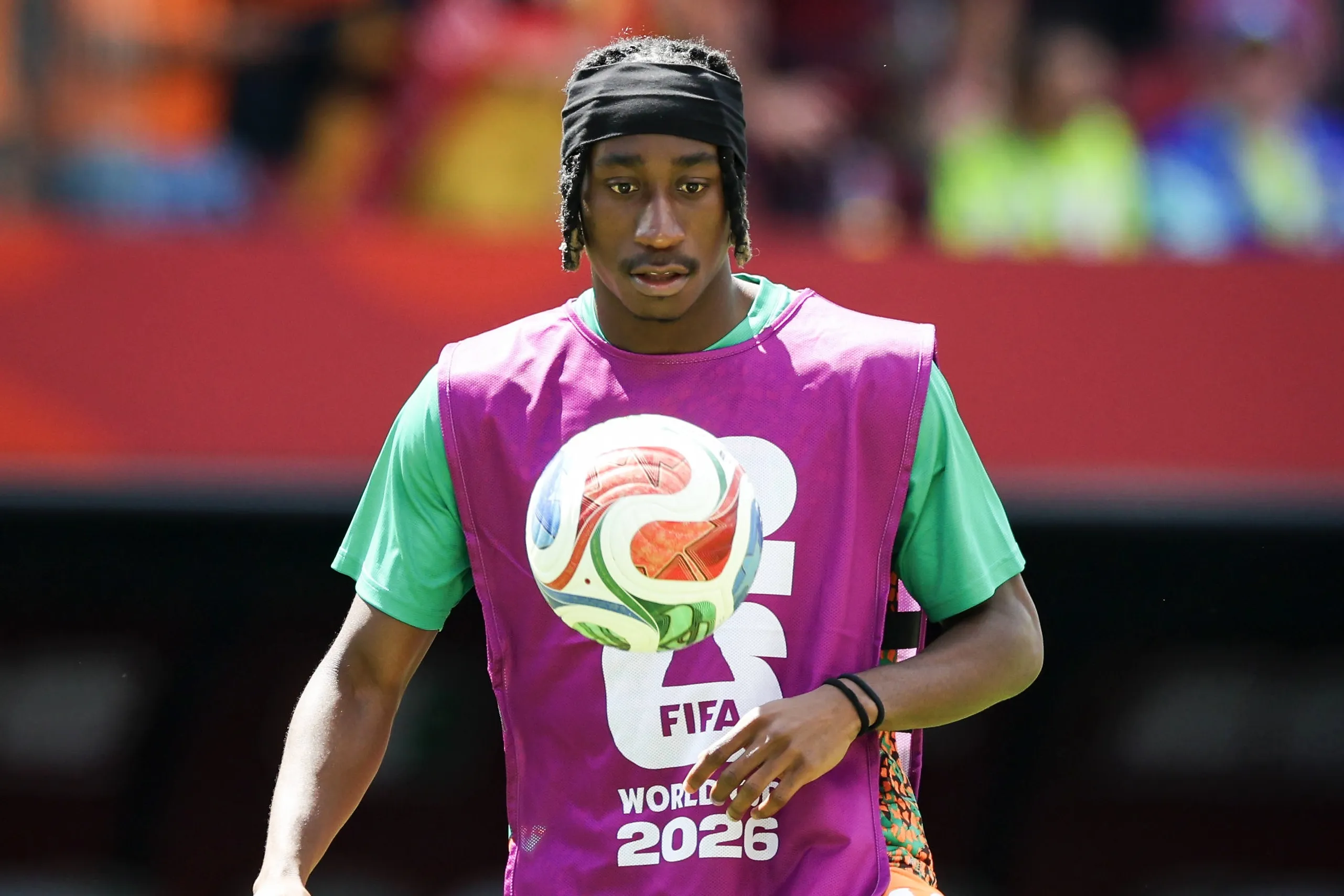 Yan Diomande at the 2026 World Cup