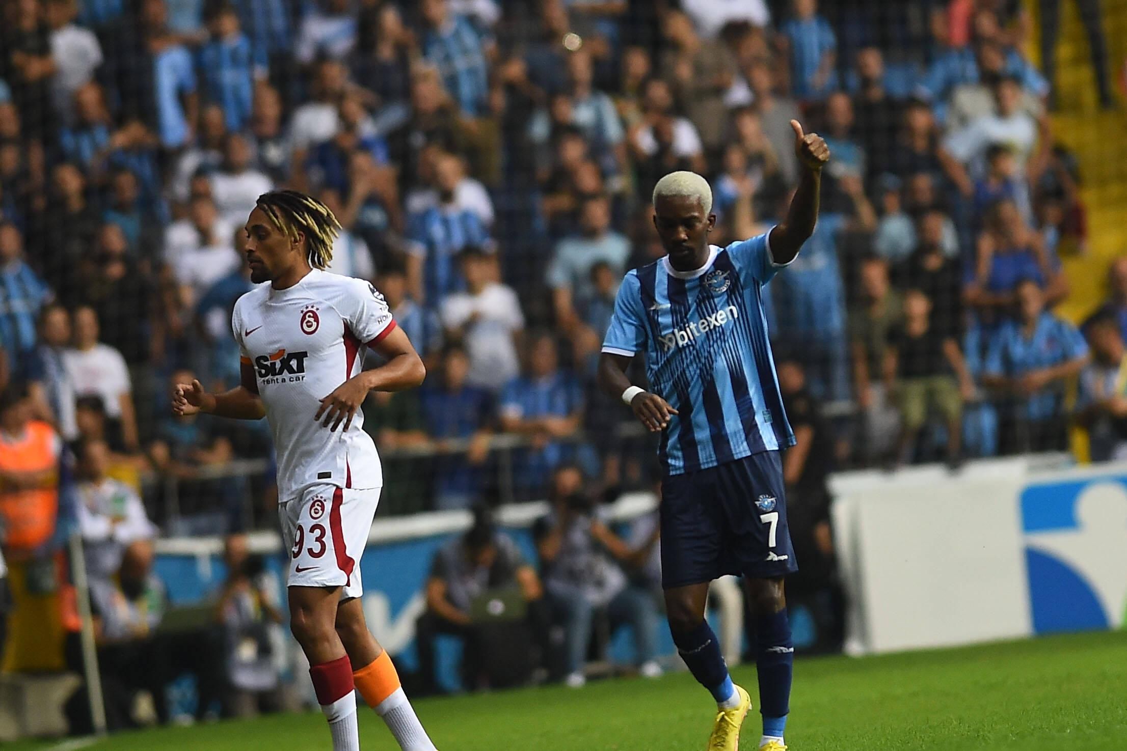 Henry Onyekuru in action for Adana Demirspor 