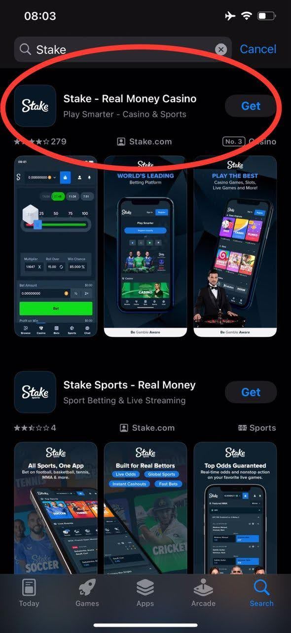 Screenshot showing the user interface of the mobile PWA on a smartphone screen.