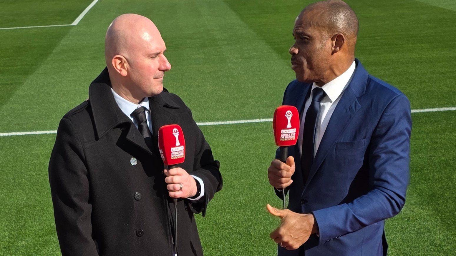 Sunday Oliseh at AFCON 2025