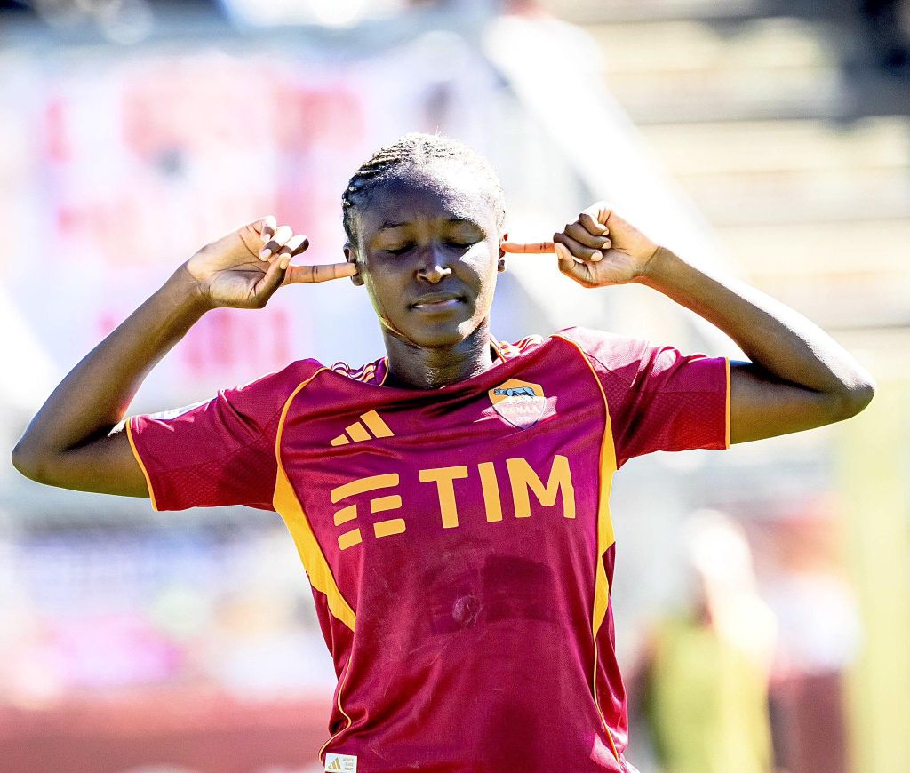 Nigeria and AS Roma forward Rinsola Babajide