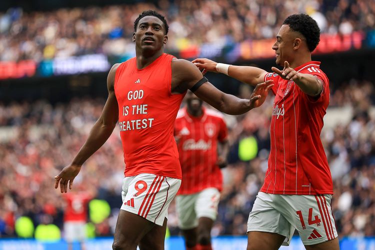 Taiwo Awoniyi scores as Nottingham Forest condemn Tottenham to 111-year low with 3-0 win