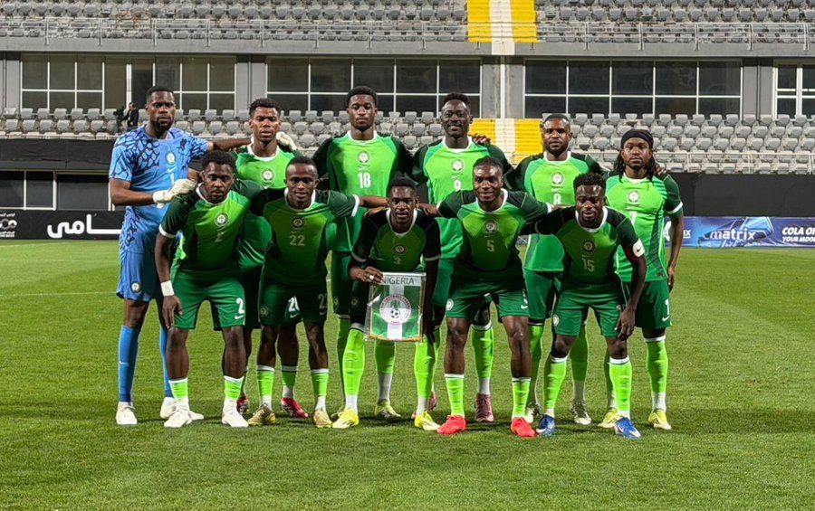 Super Eagles of Nigeria team picture 