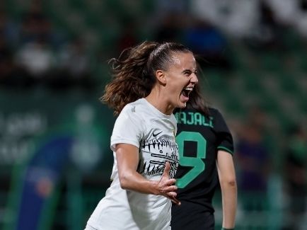 “Grateful for the hat-trick” – Super Falcons star happy to help Al-Ittihad beat Al-Ahly 6-2 (Watch the goals)