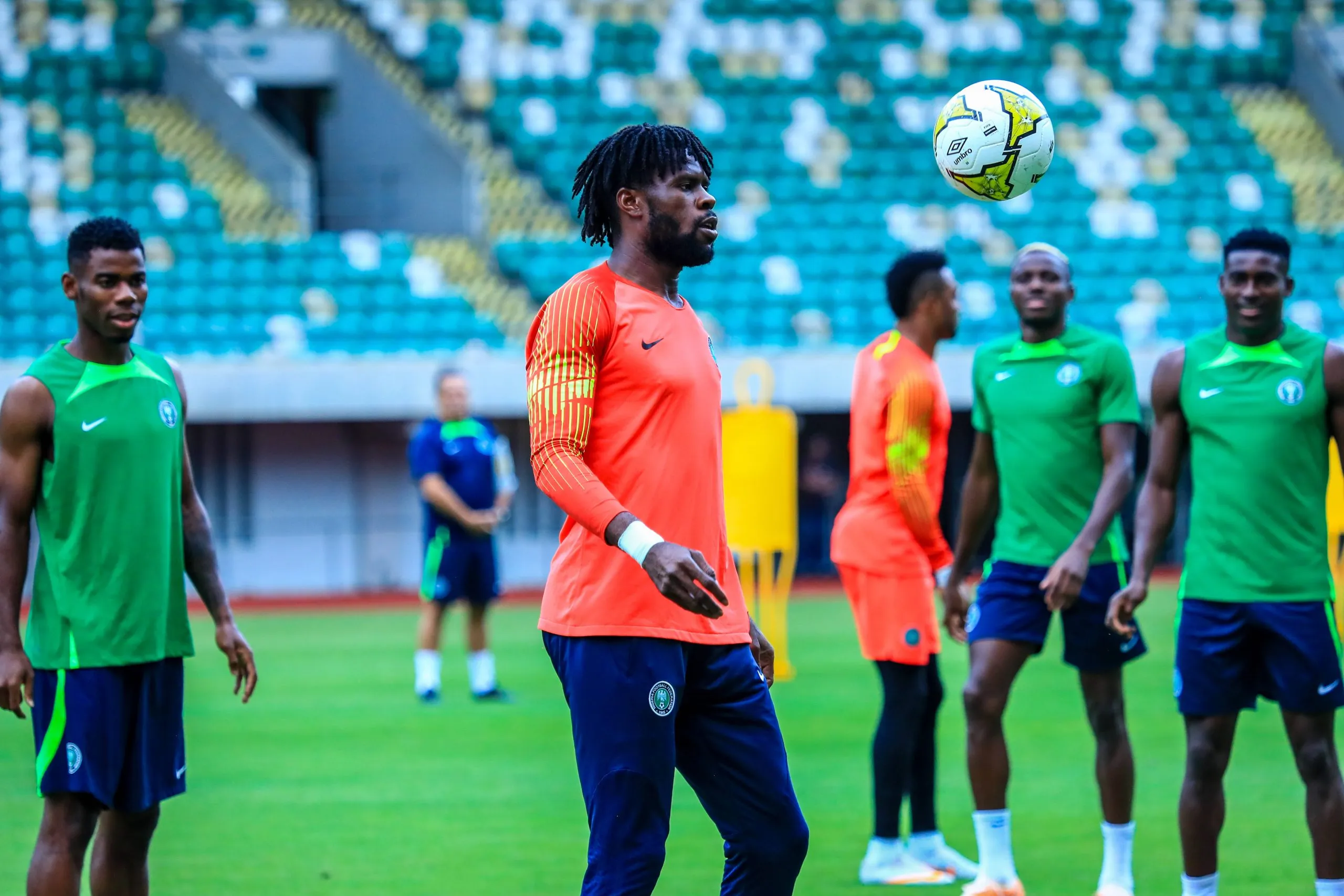 Nigeria and Omonia Nicosia goalie Francis Uzoho 