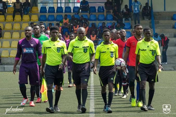 NFF suspends 14 NPFL referees over poor officiating, as Lobi Stars stun Bayelsa United to overtake Rangers