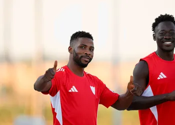 Chidera Ejuke: Sevilla applaud the new club records Super Eagles star set this season