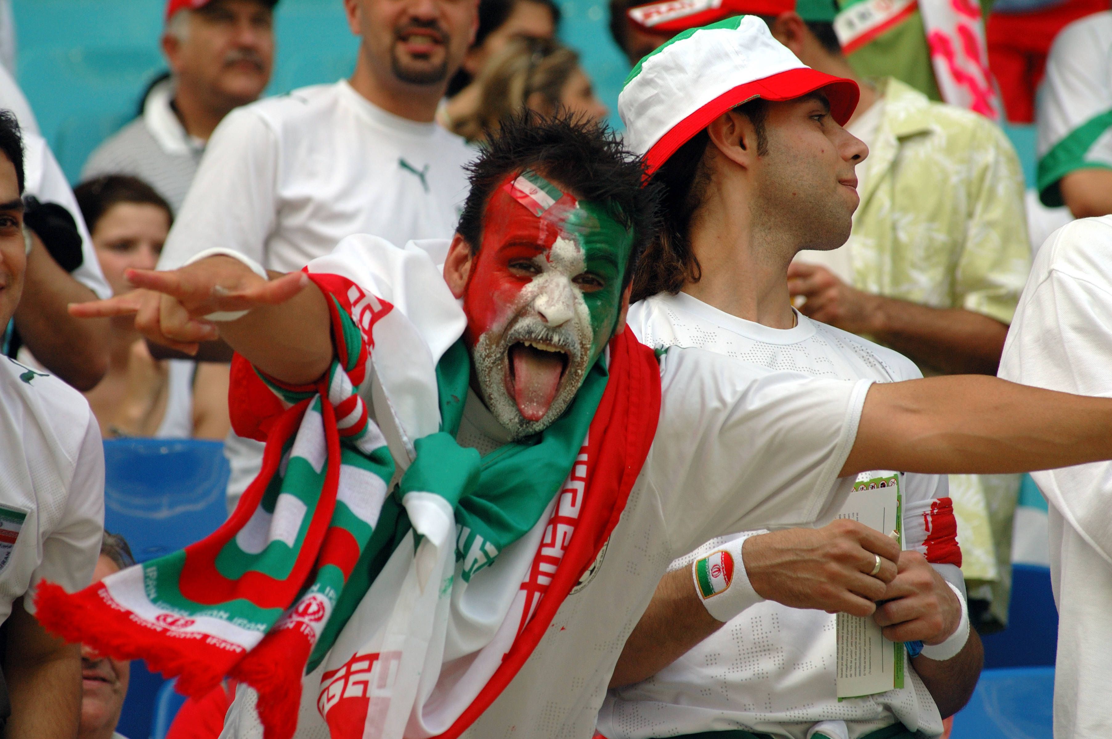 Iran football fans