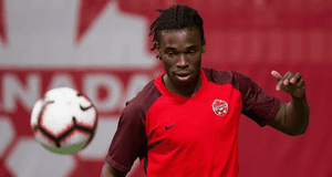 Adorable Nigerian mother jumps for joy after son makes World Cup debut for Canada
