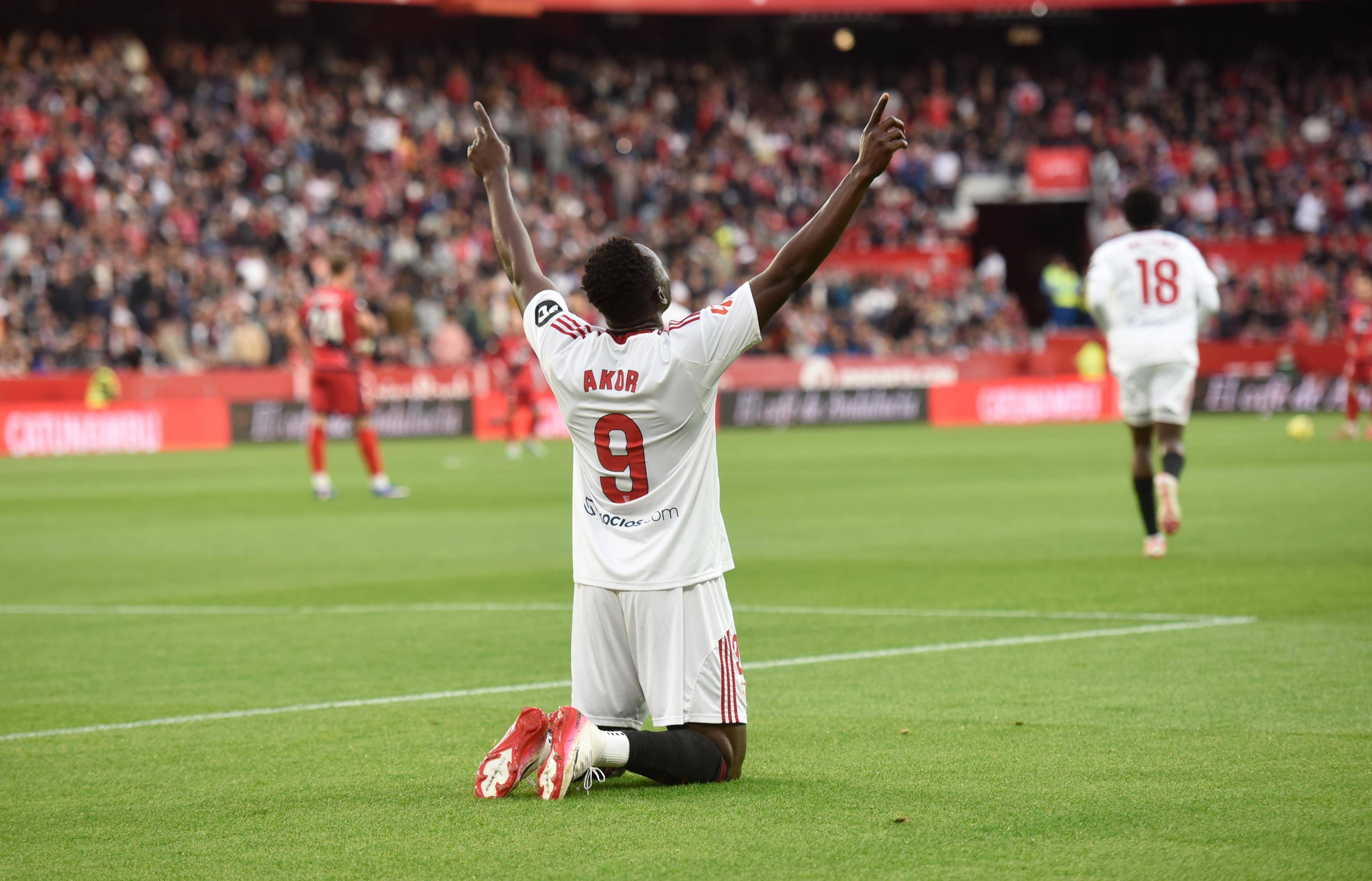 Nigeria and Sevilla star Akor Adams
