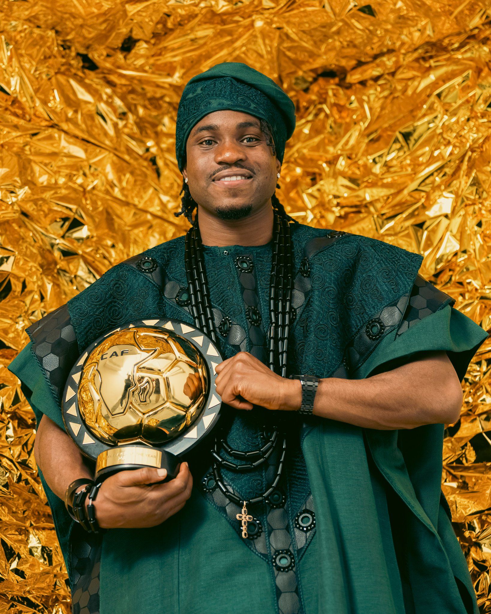 Ademola Lookman wins the 2024 Africa Footballer of the Year award in December