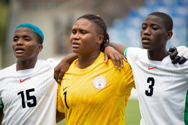 Super Falcons star with links to Madrid stunned as Arsenal blow away Champions League holders