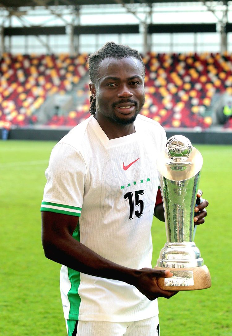 Nigeria and Nantes FC winger Moses Simon