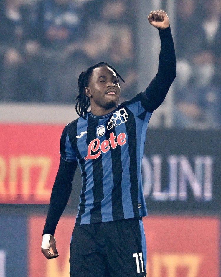 Nigeria and Atalanta forward Ademola Lookman 