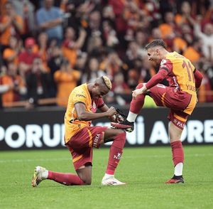“Baris is an animal”- What Victor Osimhen said about Galatasaray star after hat-trick against Antalyaspor