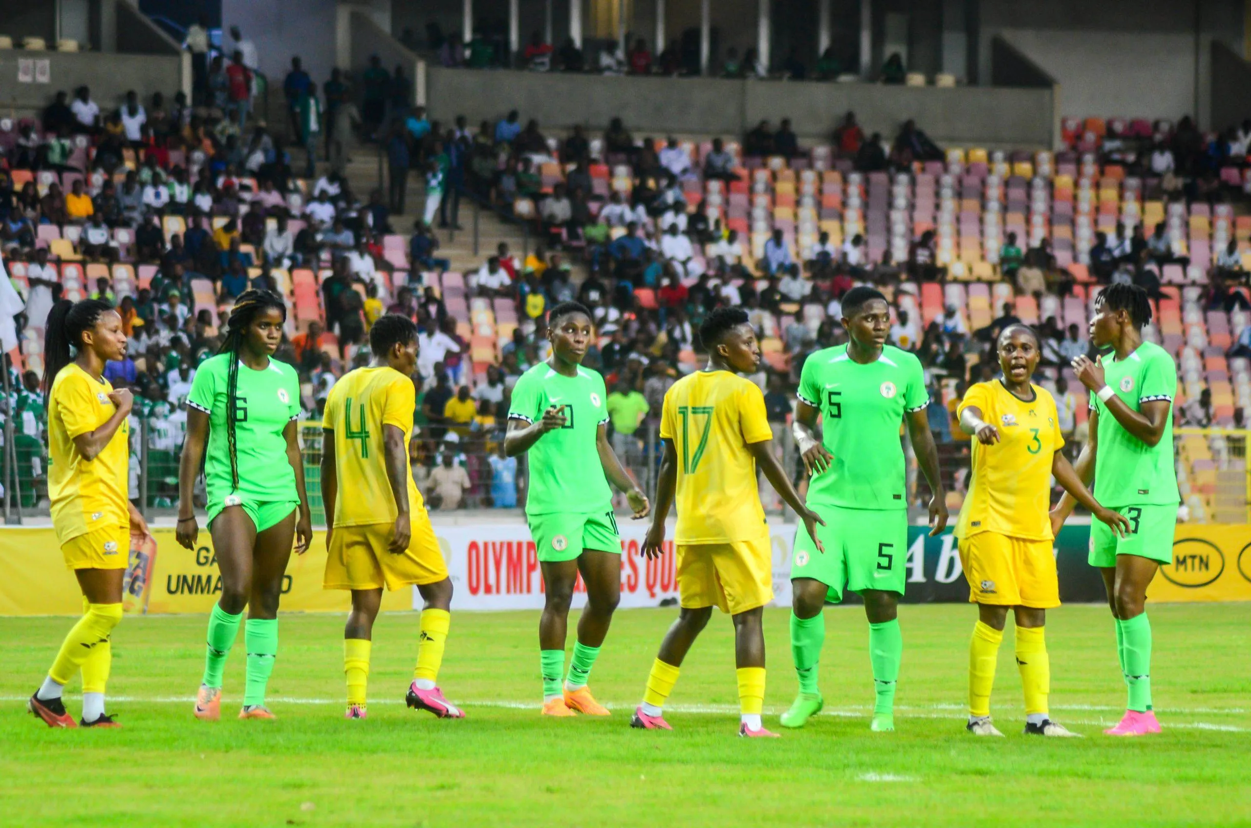 Nigeria’s Super Falcons vs South Africa Bayana Bayana