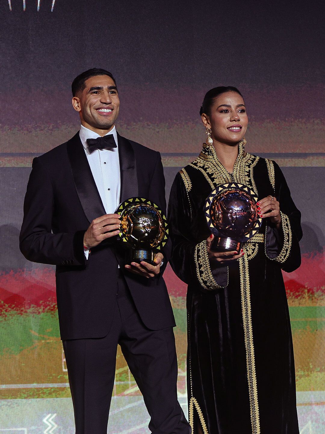 2025 CAF Awards winners: Morocco’s Achraf Hakimi and Ghizlane Chebbak
