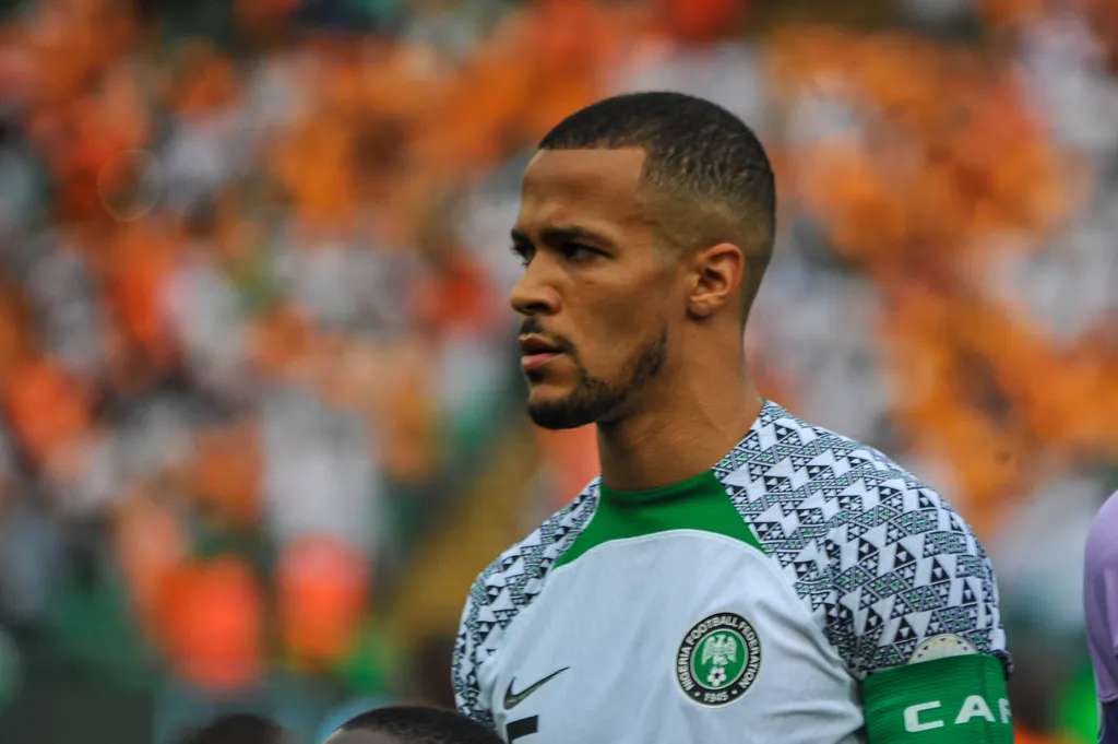 William Troost-Ekong during the Afcon 2023 match between Cote D Ivoire and Nigeria