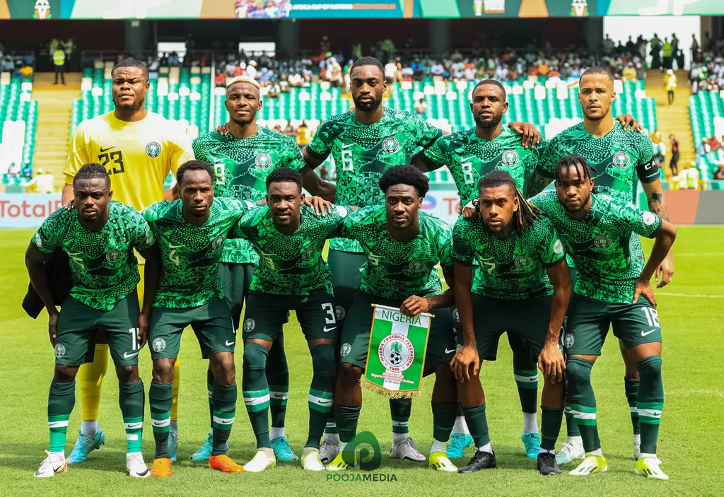 Nigeria's starting squad against Equatorial Guinea at AFCON in Cote d ivoire