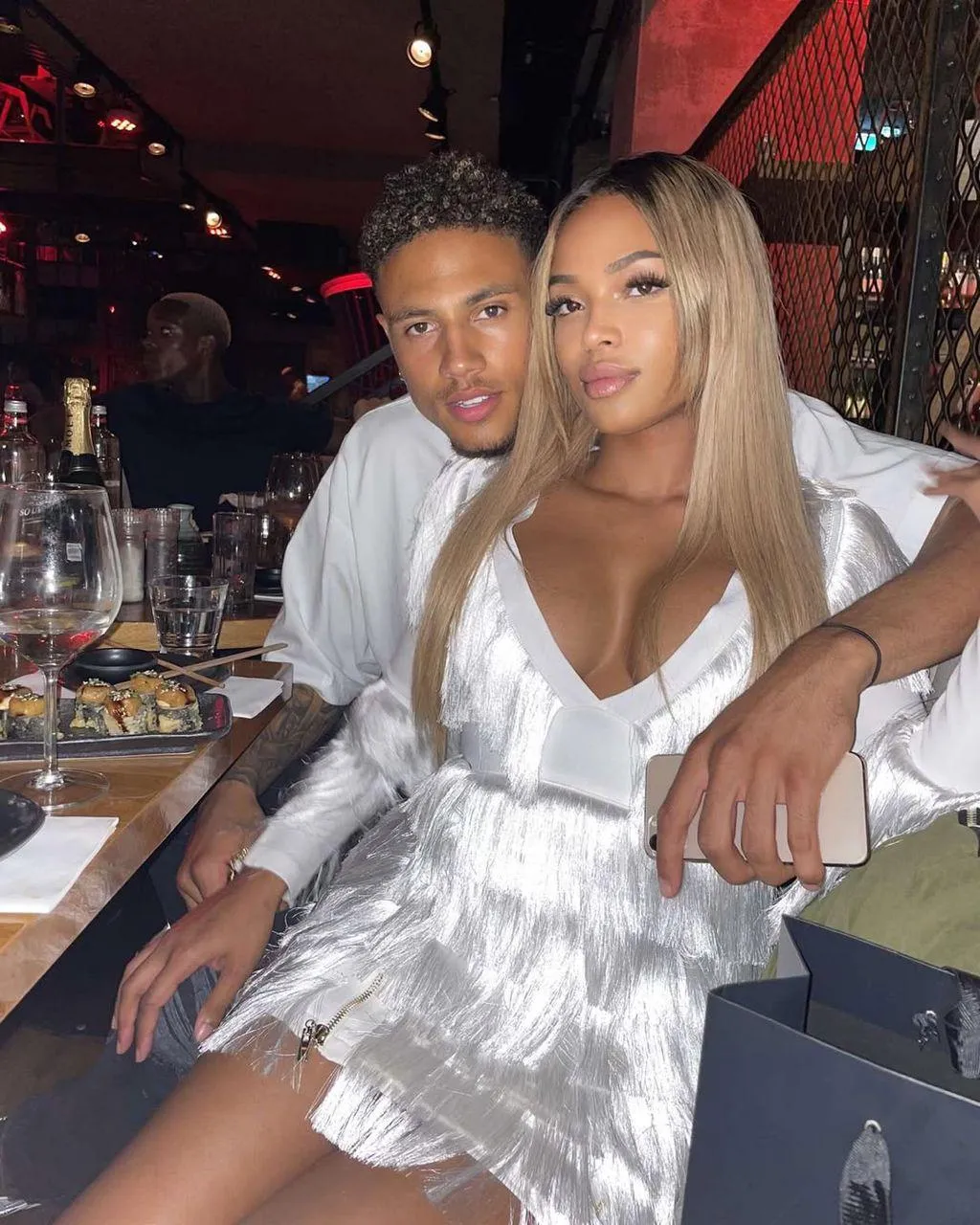 Jelicia Westhoff with Maduka Okoye [Photo credit: IG/Jelicia.westhof]