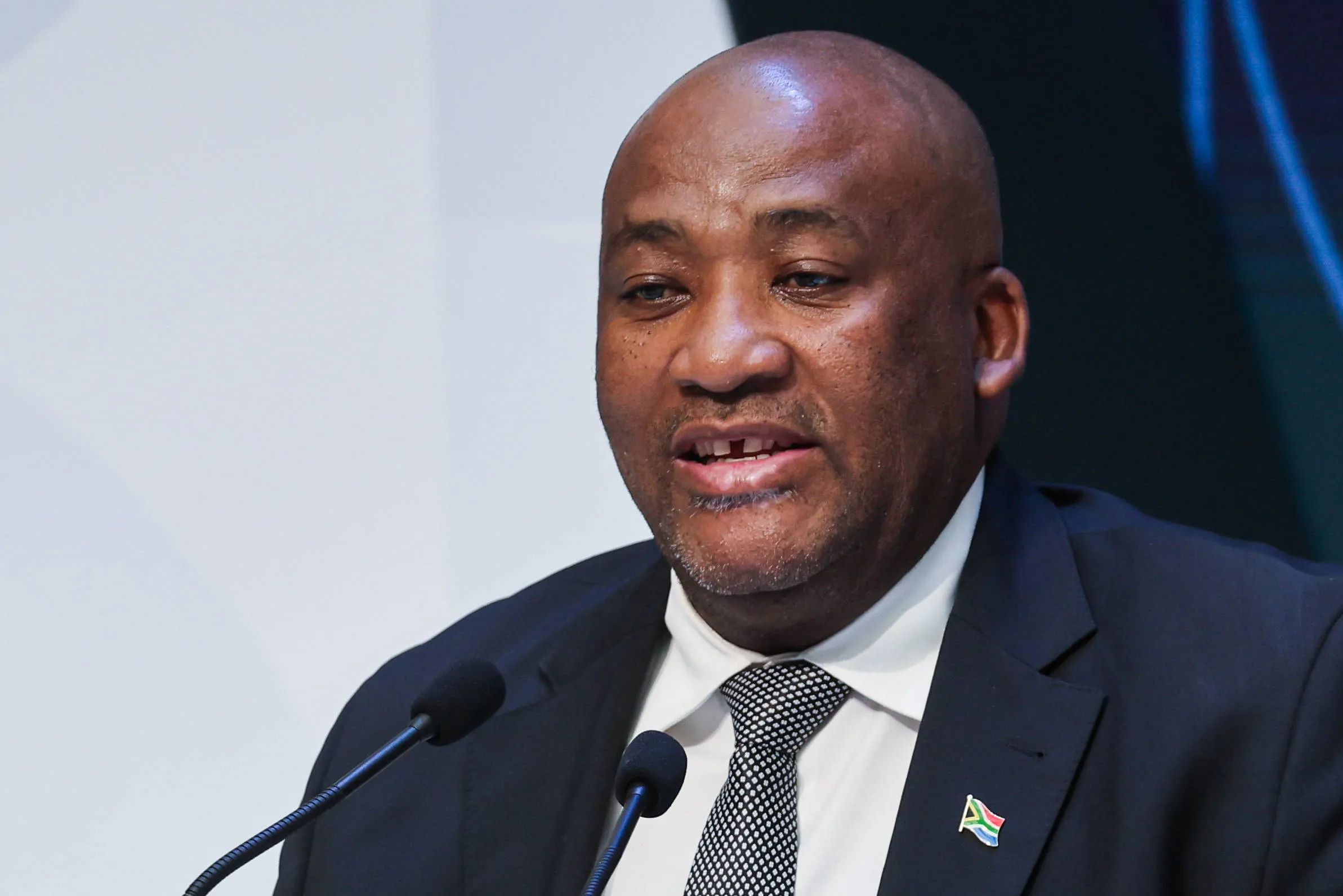 South Africa Minister of Sports Arts and Culture Gayton McKenzie 