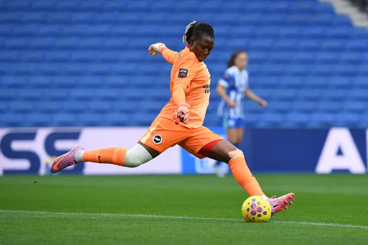 Super Falcons and Brighton goalkeeper Chiamaka Nnadozie