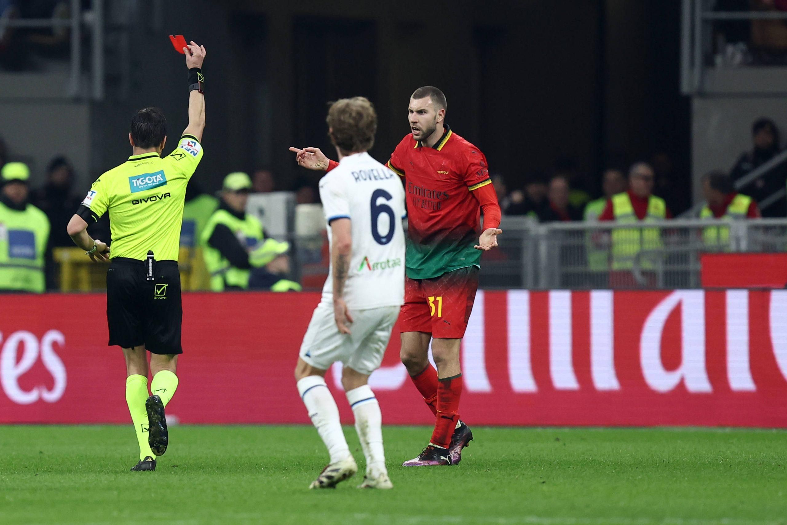 Strahinja Pavlovic for AC Milan (Photo credit: Imago)