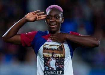 Watch: Cameroonian football fans pay tribute to late Nigerian artist Mohbad